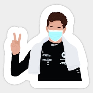 F2 driver Christian Lundgaard Sticker